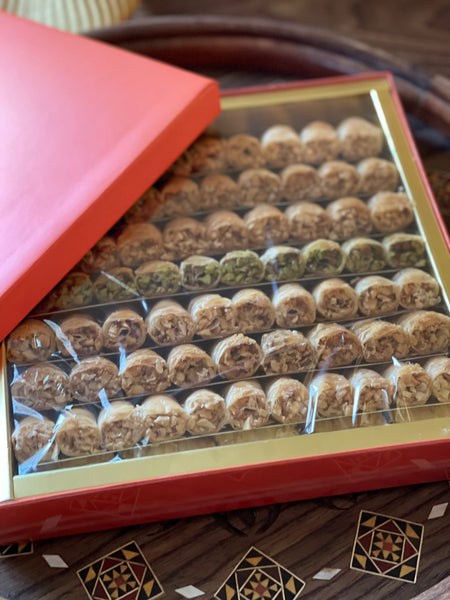 Semiramis Assorted rolls 500g اصابع مشكلة فستق وكاجو وجوز وبندق