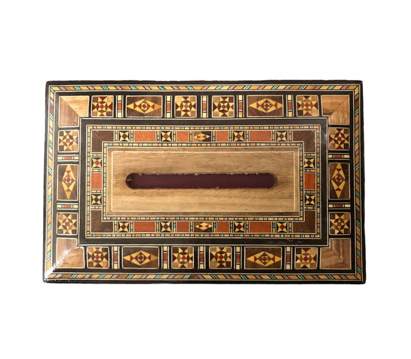 Tissue box mosaic علبة محارم موزاييك