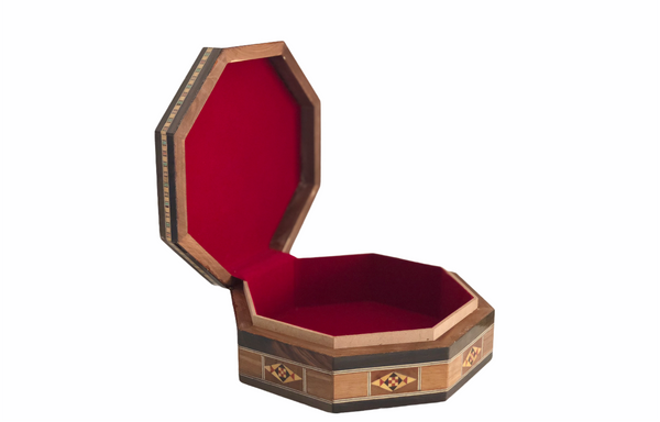 Octagonal Mosaic Box  صندوق موزاييك مثمن