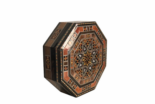 Octagonal Mosaic Box  صندوق موزاييك مثمن