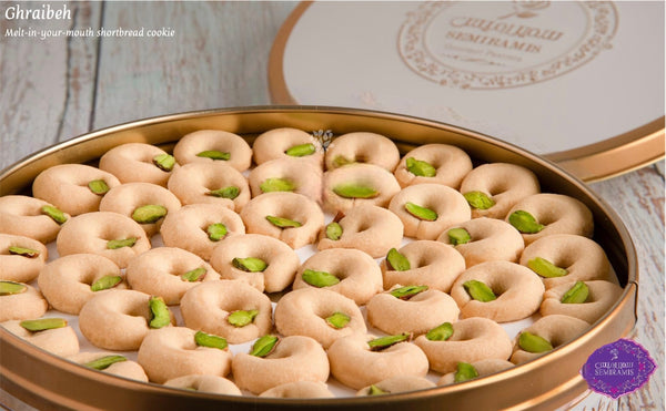Semiramis Butter Cookie (Ghraibeh)700g غريبة قياس صغير