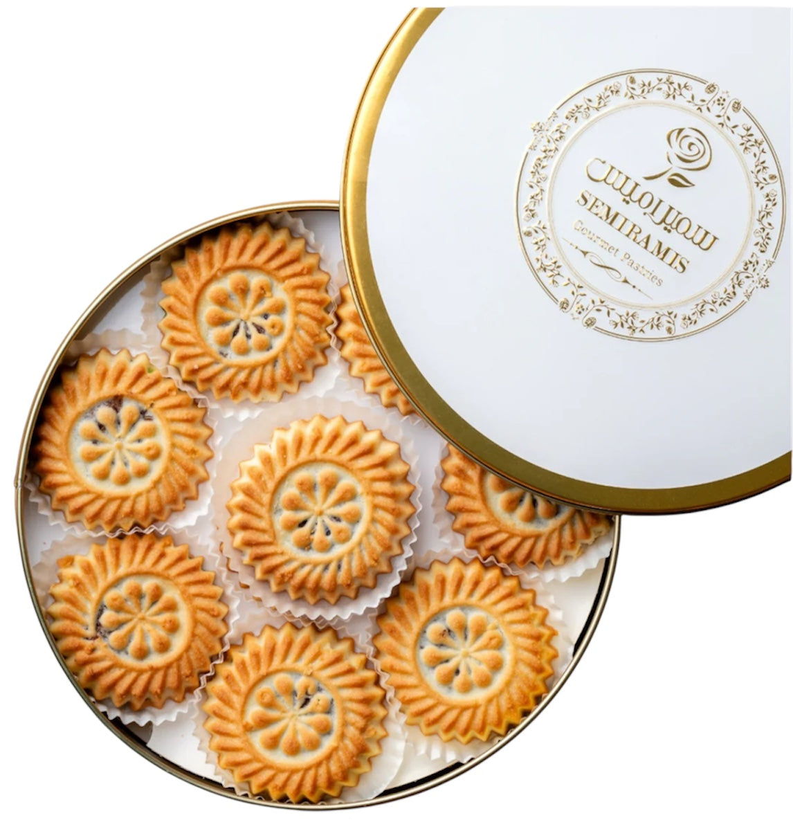 Semiramis filled Dates cookies Maamoul (Ajwah) 750 معمول عجوة (طبع)