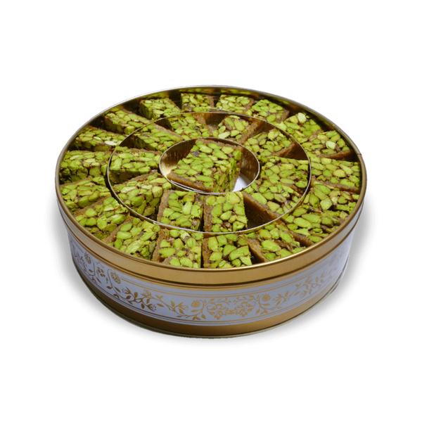 Semiramis Pistachio (Mabroomeh) Quarters 500g مبرومة بالفستق